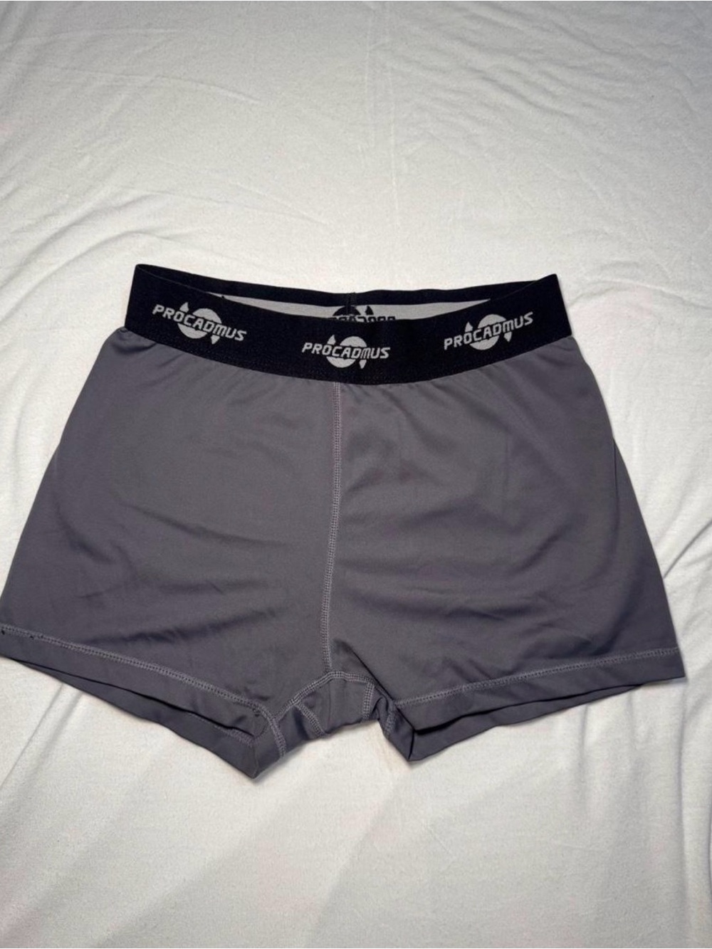 Women's Athletic Shorts — Gray